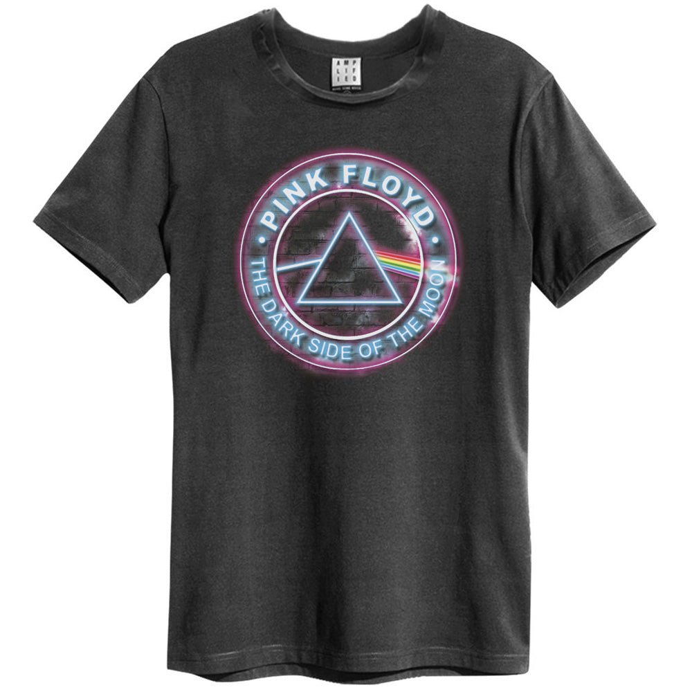 PINK FLOYD ピンクフロイド (結成 60周年 ) - NEON DARK SIDE / Amplified( ブランド ) / Tシャツ / メンズ - PGS